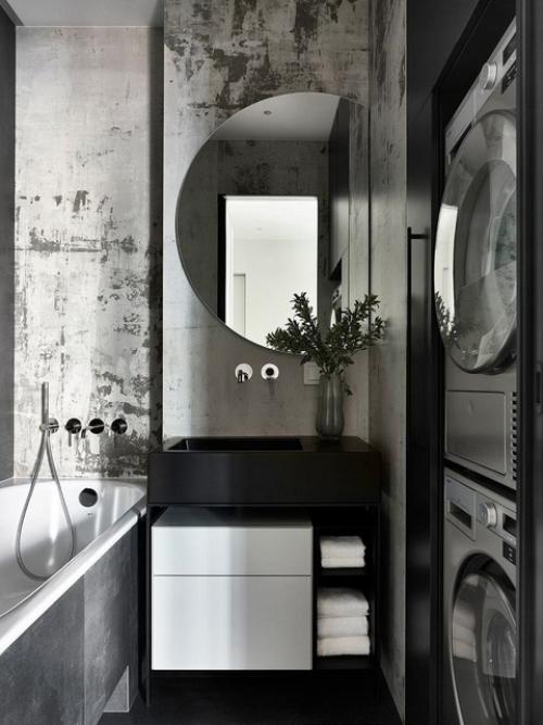 Игра фактур в современном интерьере: квартира 108 м в Москве. 06 Игра фактур в современном интерьере: квартира 108 м в Москве. 06