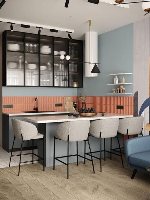 Про современные тренды в дизайне кухни. 05