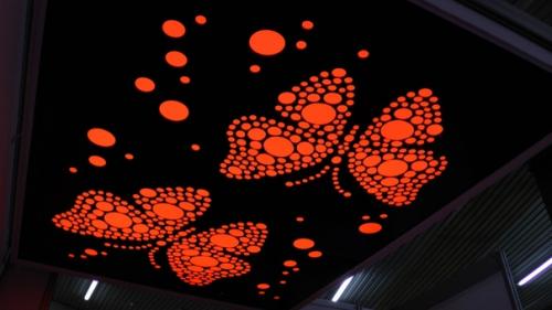 Перфорированные натяжные потолки. 01