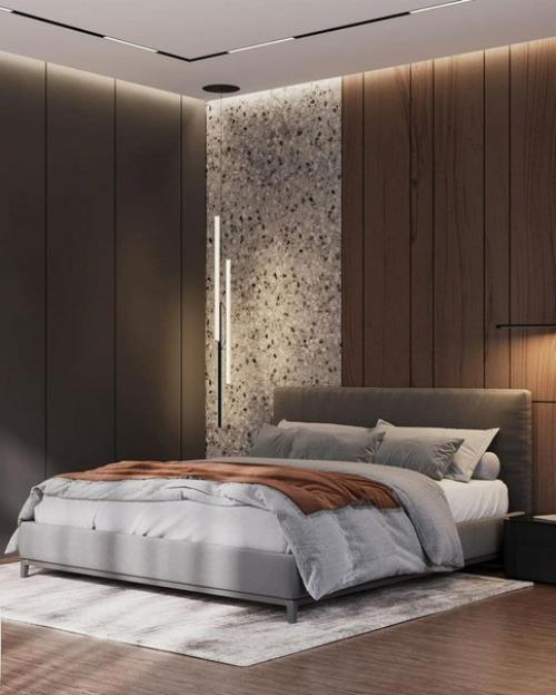 Мечтой многих может стать спальня, имеющая свою собственную ванну и гардеробную. 06