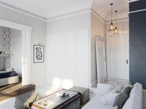 Лофт дизайн студии 42 кв. 03