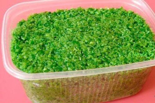 Чесночная паста.  Ингредиенты: 03