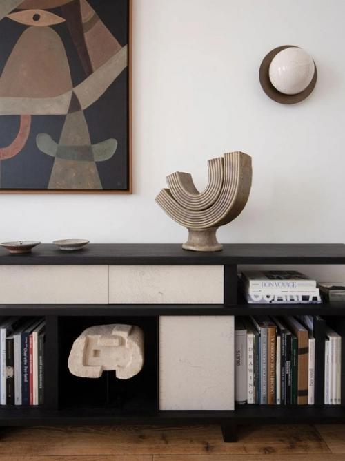 С 2017 года Эммануэль Симон творит интерьеры, где ар - деко встречается с ваби - саби. 06