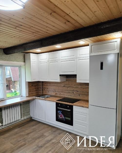 Установили превосходный кухонный гарнитур в скандинавском стиле, в частный дом, для Ирины. 01