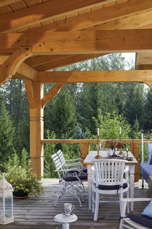 Очаровательный деревенский дом с потрясающими видами Мирека и Альдоны в Польше. 01