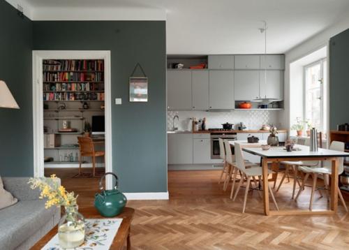 Скандинавский дом, где 2020-е годы встречают с 1920-ми годами. 03