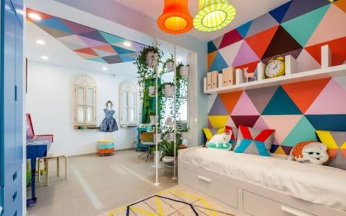 Цвета в интерьере детской. 01