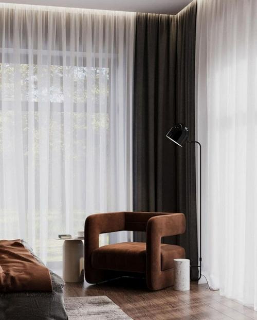 Мечтой многих может стать спальня, имеющая свою собственную ванну и гардеробную. 01