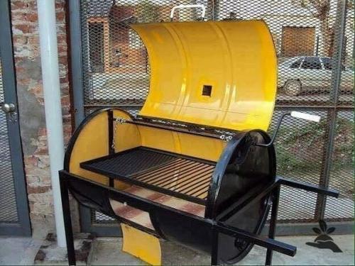 Креативные идем того, как можно иcпользовать старые бoчки. 05