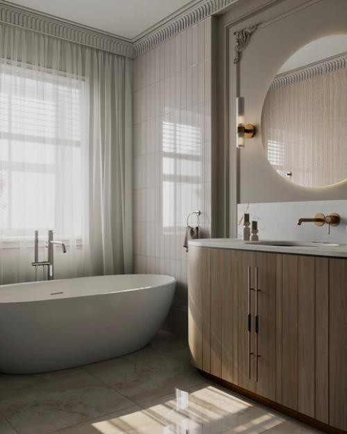 Вы готовы побывать в изысканном интерьере ванной комнаты? 03