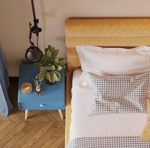 Интересный интерьер. Просторной кухни - гостиной. 04