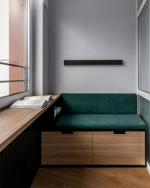 Интерьер квартиры для студента, где нет ничего лишнего. 07