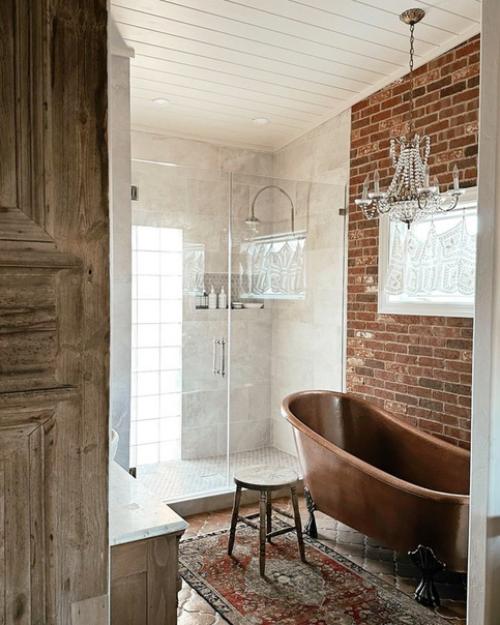 Дерево + кирпич + хрусталь. 07