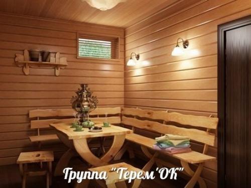 Внутренняя отделка бани своими руками. 01