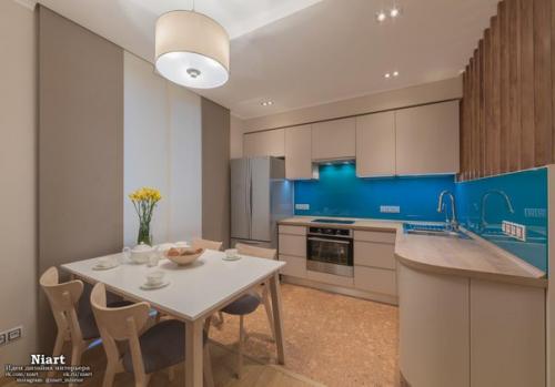 Дизайн интерьера трехкомнатной квартиры 77 кв. 07