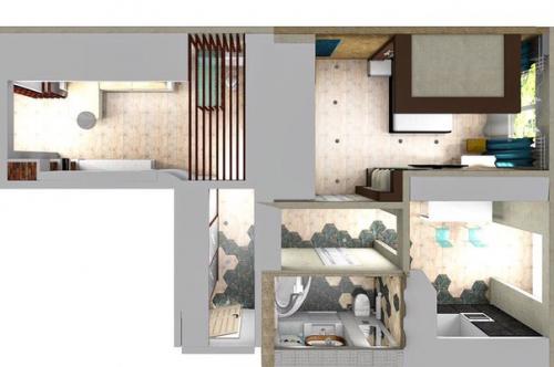 Ещё один интересный дизайн проект от студии дизайна интерьера Eleonor Design завершён и сдан заказчику. 09