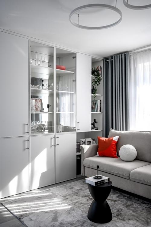 Переделали все и получили очень классный интерьер: маленькая квартира 39 кв. 02