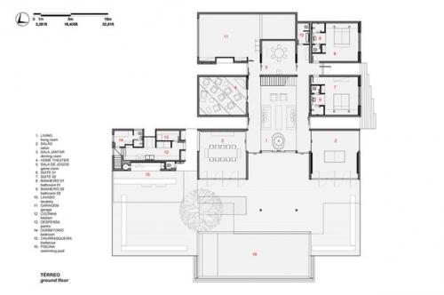 Просторная резиденция в Бразилии. 08 Просторная резиденция в Бразилии. 08