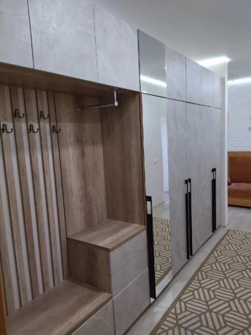 Прихожая на ЗАГЛЯДЕНИЕ!   Ну как по-другому можно назвать такую красоту, которую мы сделали для Ольги. 02