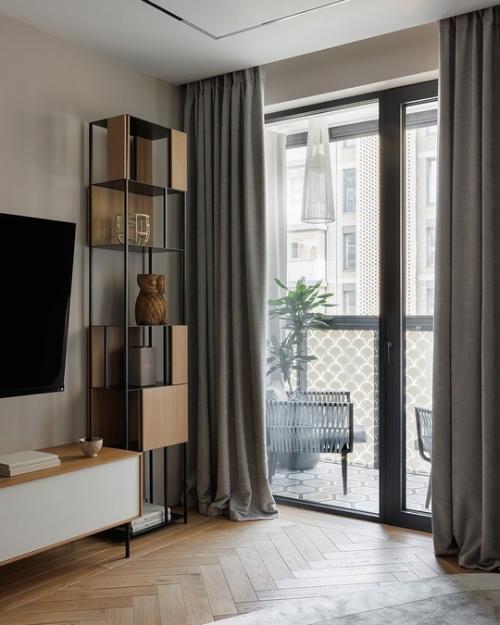 Дизайнер Наталья Бочина, основатель студии BN Interior - автор этого интерьера для семейной пары. 04