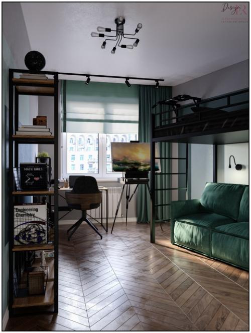 Привет!  Продолжение питерского проекта трехкомнатной квартиры любители икеа увидят мебель этого бренда и спросят - где планируете взять? 05