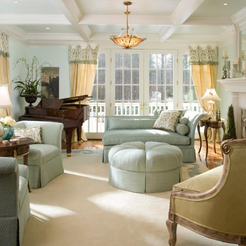 Среди всех вариантов оформления интерьера французский стиль - пожалуй, самый изысканный и романтичный. 04