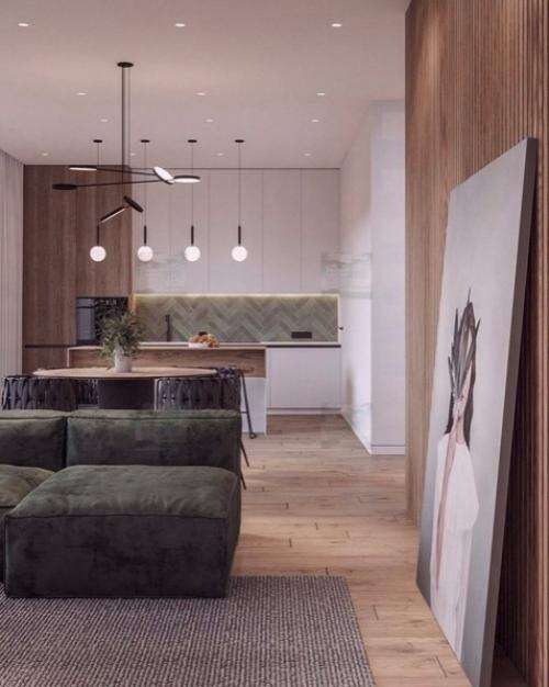 Дизайн помещения очень продуман и выполнен с учетом всех требований и пожеланий заказчика. 01