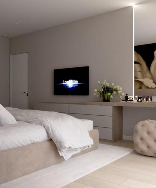 Дизайн интерьера спальни. 04