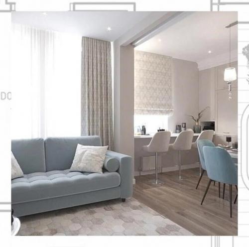 Шведская квартира.  Мы предлагаем вам взглянуть на интерьер квартиры с двумя спальнями в Швеции. 01