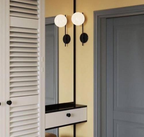 Интересный интерьер. Просторной кухни - гостиной. 05