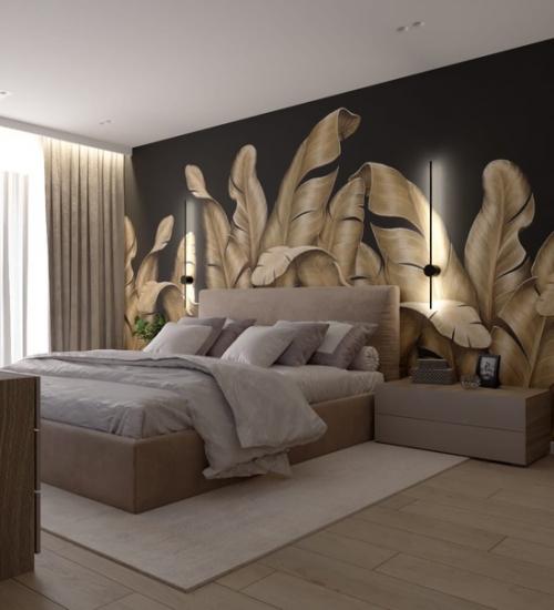 Дизайн интерьера спальни. 01