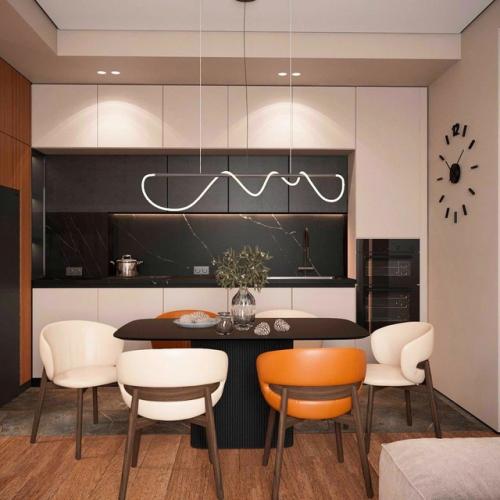 Энергичная гостиная с теплом дерева. 03