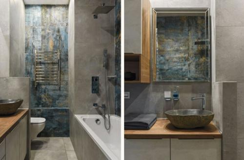 Стильный интерьер квартиры площадью 45 кв. 08