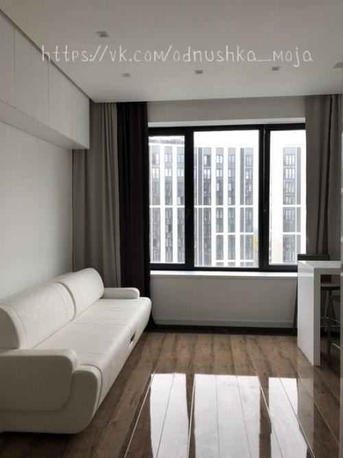 Современный интерьер квартиры 30 кв.