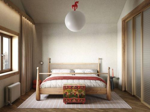 Русский стиль в интерьере гостевого дома: новгородская архитектура, окружающие поселение леса и поля, текстуры, переплетения и узоры. 05