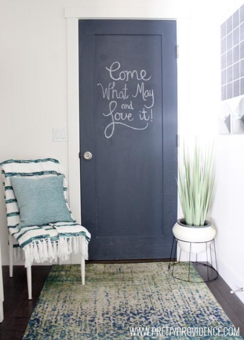 5 удачных мест в доме для покраски грифельной краской. 05