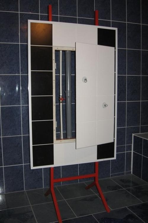 Невидимые люки.  С каждым днем набирает популярности ремонтные работы по перепланировке и отделке помещений. 01