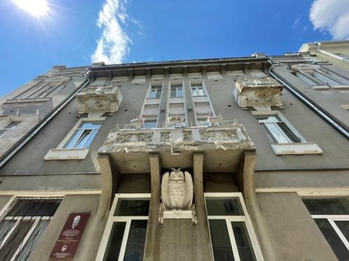 Дом с Совой, принадлежавший городскому архитектору Воронежа Михаилу Николаевичу замятнину. 01