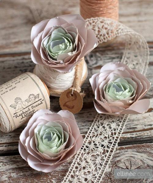 Инструкция по изготовлению красивых цветов из бумаги? 05