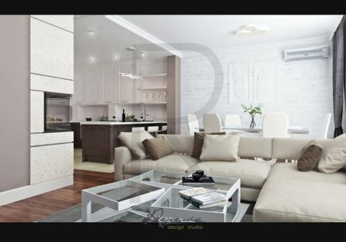 Объединение кухни с гостиной - очень популярное решение для многих квартир и домов. 03