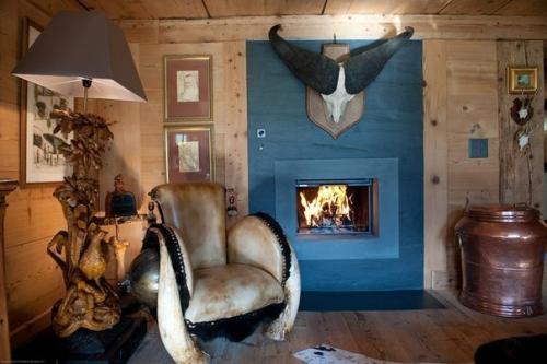 Интерьер старинного шале в Швейцарии. 05