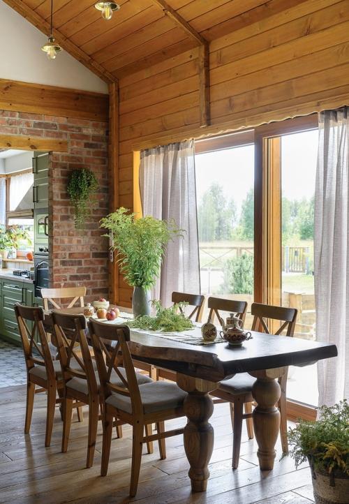 Вне времени и моды: уютный дом на опушке леса. 05