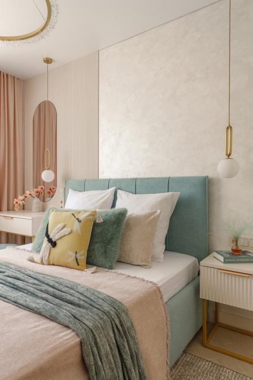 Нежный интерьер 1-комнатной квартиры 37, 6 м 2 в Ессентуках. 07