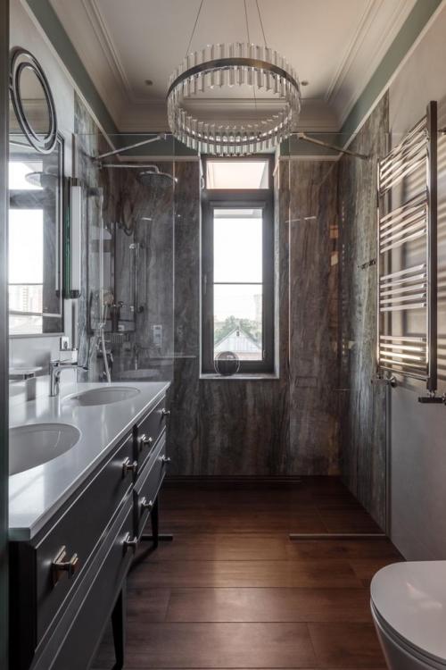 Дом в стиле американской классики: элегантность и комфорт для большой семьи. 03