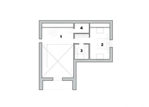 Эскизный каркасный дом. 02 Эскизный каркасный дом. 02