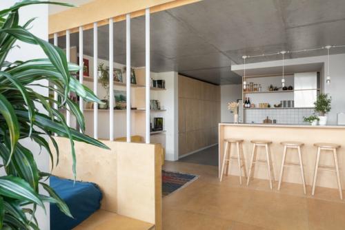 Интерьер квартиры - студии 51 кв. 06