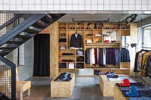 Креативные решения интерьера и технические особенности отделки плитами ОСБ стен и потолка. 06