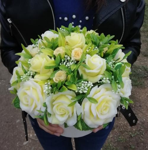 Вы только посмотрите насколько красивы букетики из мыла. 09