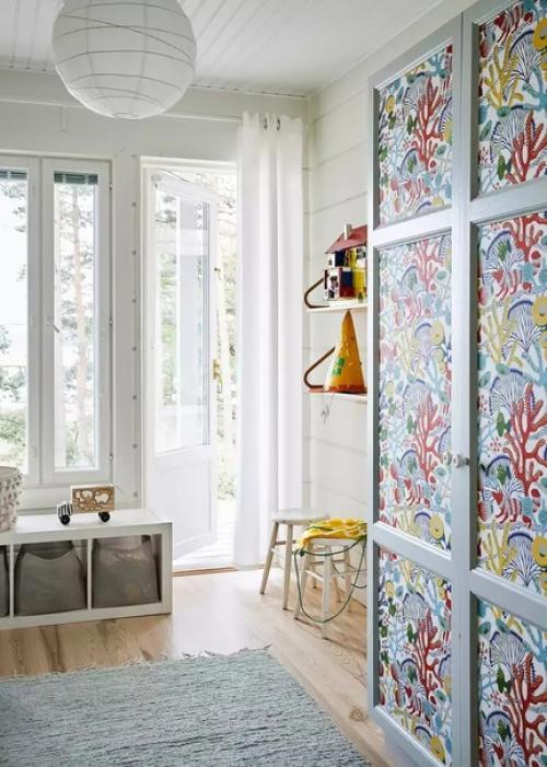 Интерьер этого летнего дома создан из сочетания старой унаследованной мебели и продуманных новых приобретений. 04