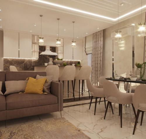 1 этаж частного дома. 03